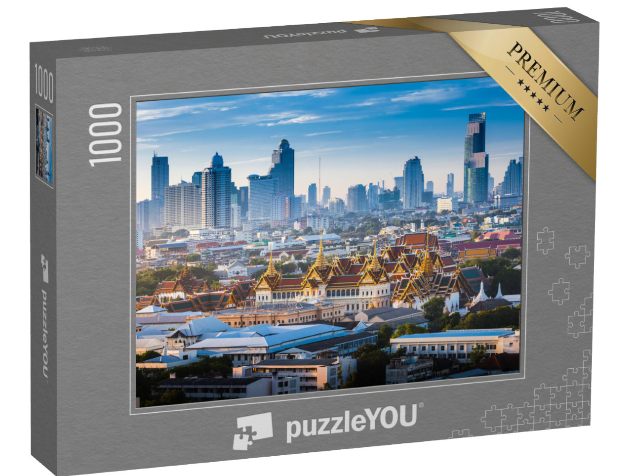 Puzzle 1000 Teile „Der goldene Grand Palace von Bangkok“