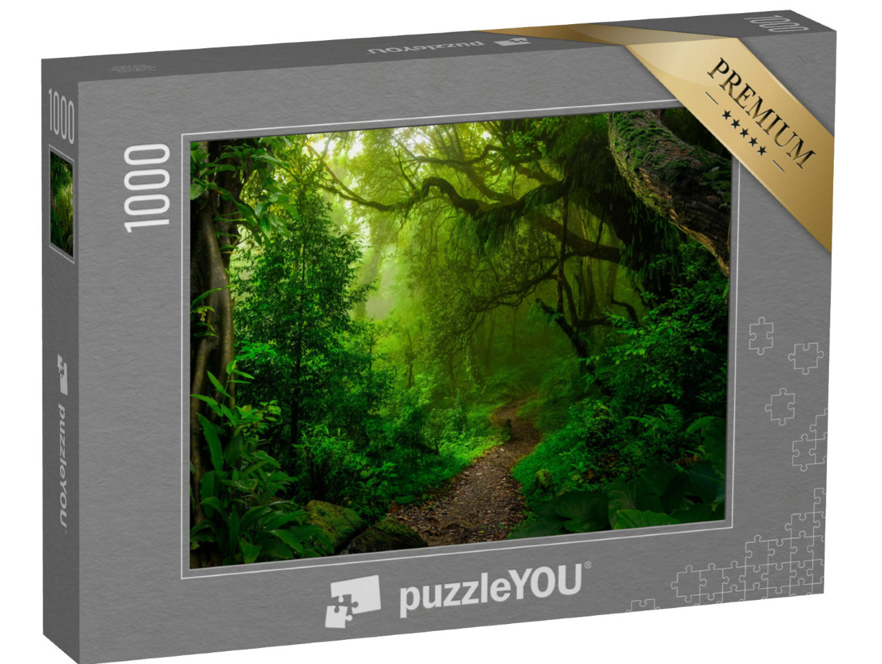Puzzle 1000 Teile „Tropische Dschungel von Südostasien im August“