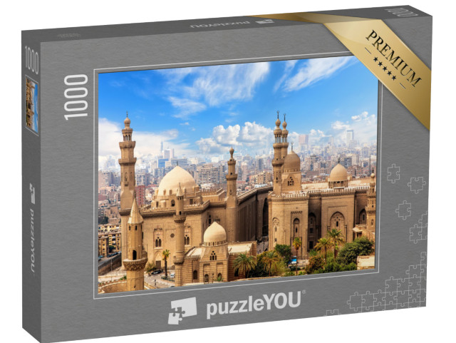 Puzzle 1000 Teile „Moschee und Madrasa von Sultan Hasan in Kairo, Ägypten“