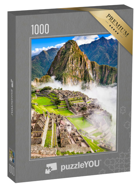 Puzzle 1000 Teile „Ruinenstadt Machu Picchu, Peru“