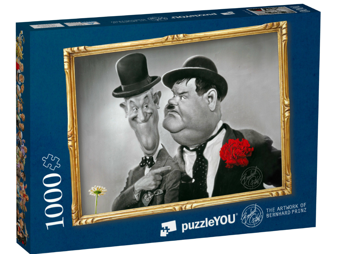 Puzzle 1000 Teile „Dick & Doof“