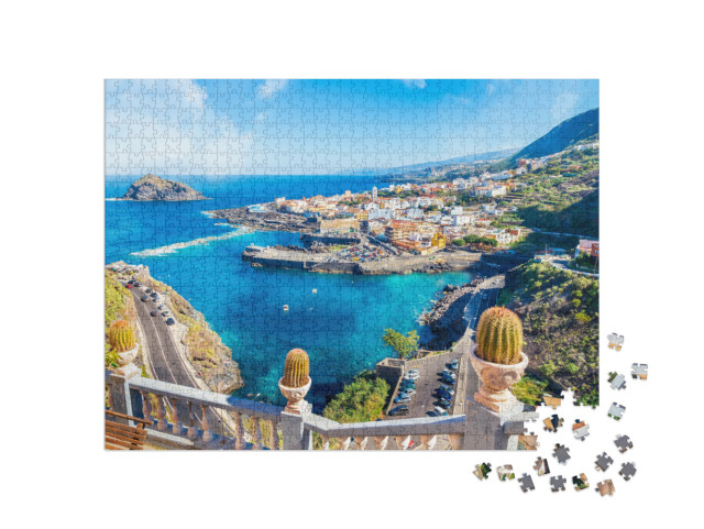 Puzzle 1000 Teile „Stadt von Teneriffa, Kanarische Inseln, Spanien“