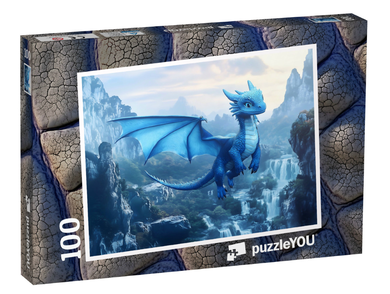 Puzzle 100 Teile „Wolkenflüsterer“
