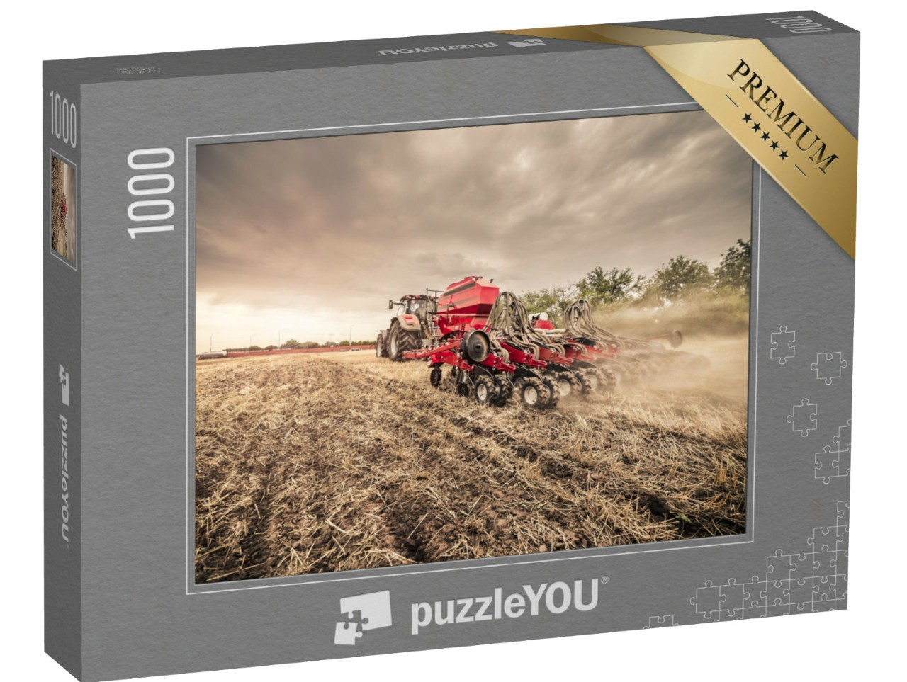 Puzzle 1000 Teile „Aussaat direkt nach der Ernte“