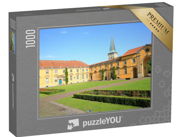 Puzzle 1000 Teile „Schloss Osnabrück, heute Universität, Niedersachsen, Deutschland“