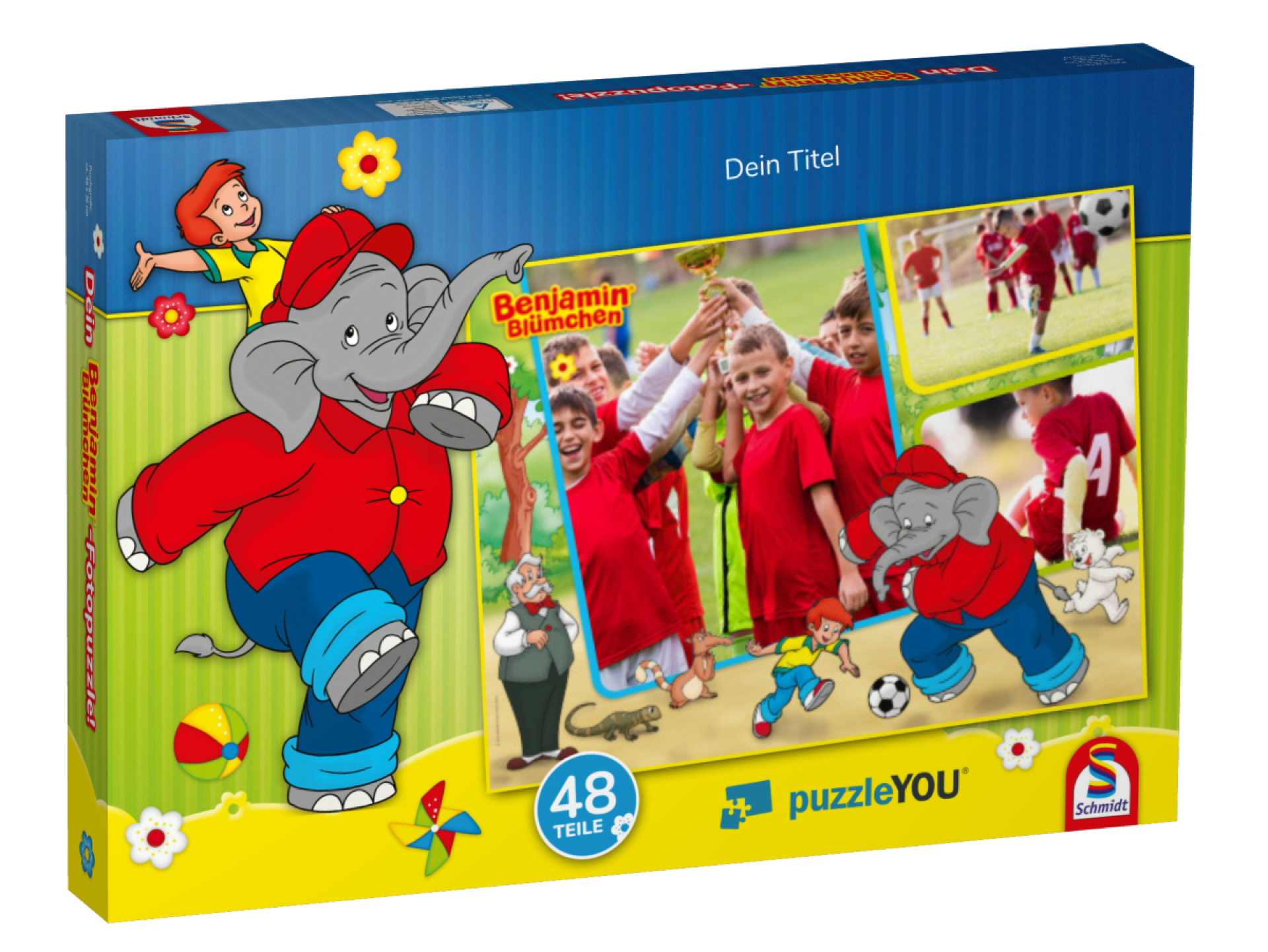 „Fußball“ in Querformat Collage