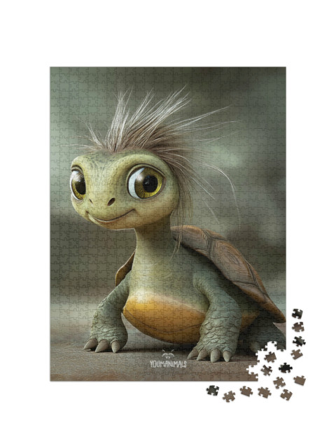Puzzle 1000 Teile „YOUMANIMALS: Tina“