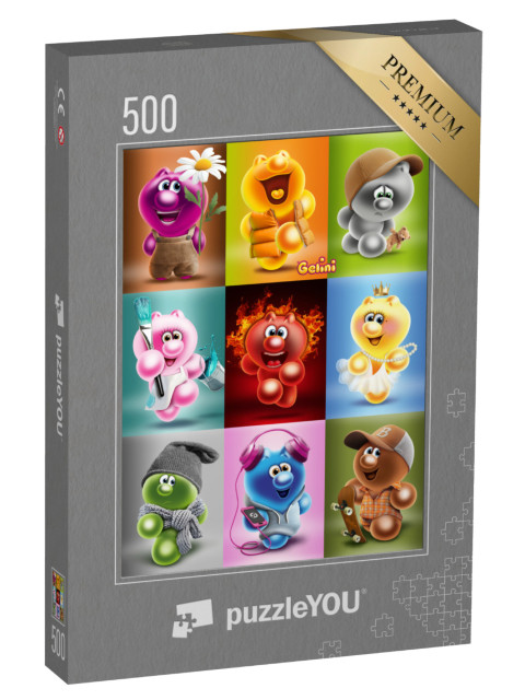 Puzzle 500 Teile „Gelini Collage“