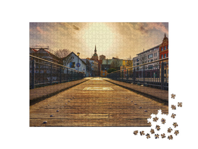 Puzzle 1000 Teile „Hansestadt Stralsund“
