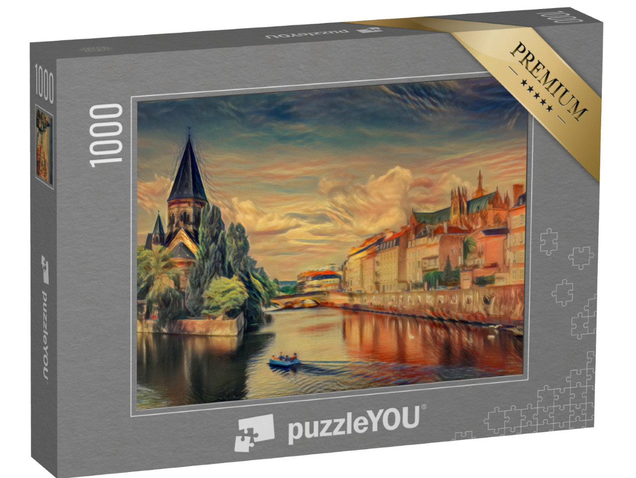 Puzzle 1000 Teile „im Stil von Edvard Munch, Der Schrei - Metz, Lothringen - Puzzle-Kollektion Künstler & Gemälde“