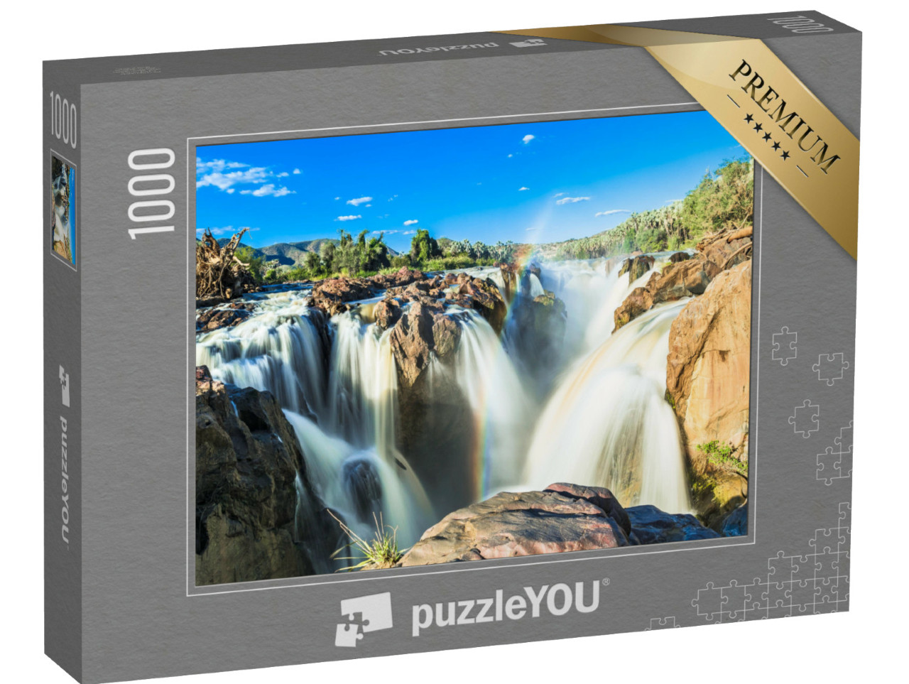 Puzzle 1000 Teile „Bilder der Epupa Wasserfälle, Namibia“