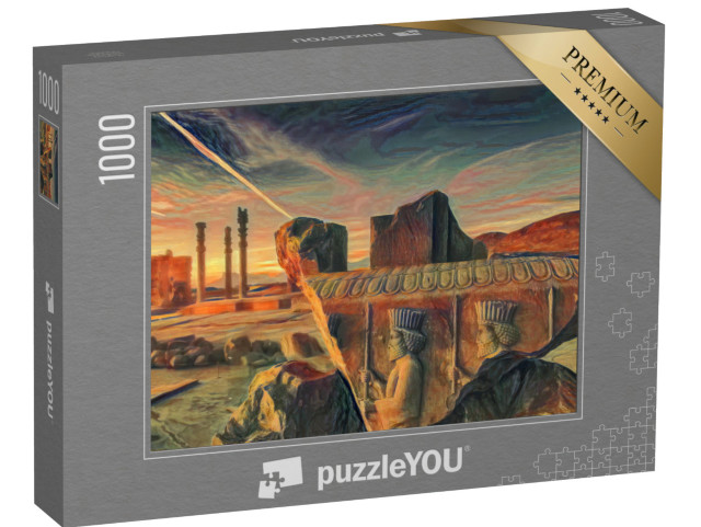 Puzzle 1000 Teile „im Stil von Edvard Munch, Der Schrei - Persepolis - Puzzle-Kollektion Künstler & Gemälde“