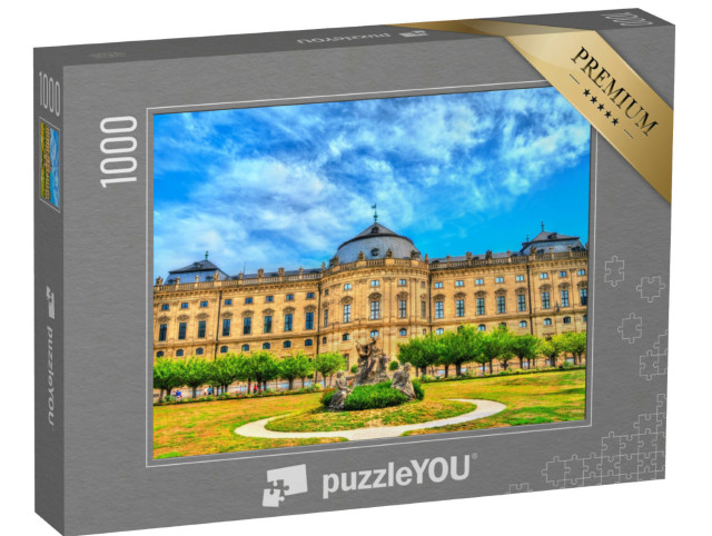 Puzzle 1000 Teile „Die Würzburger Residenz, UNESCO-Welterbe in Bayern“
