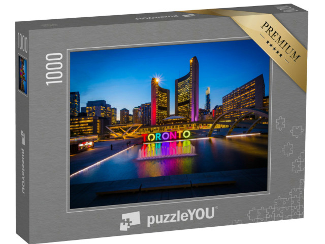 Puzzle 1000 Teile „Nathan Phillips Square, Toronto, Kanada“