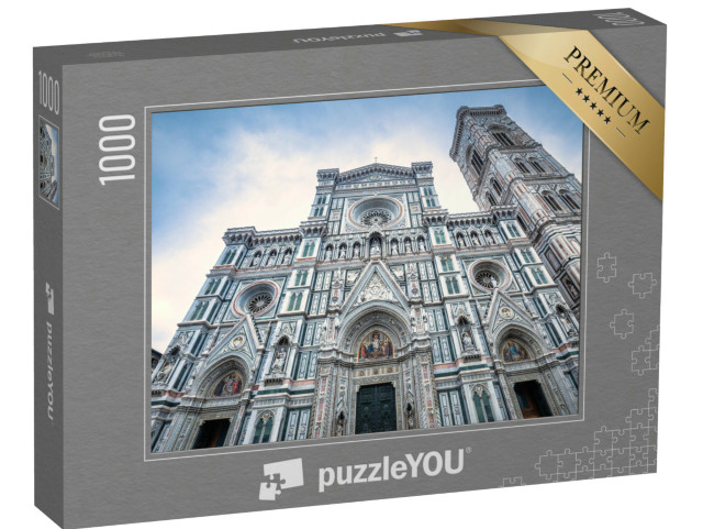 Puzzle 1000 Teile „Kathedrale Santa Maria del Fiore auf der Piazza del Duomo in Florenz“