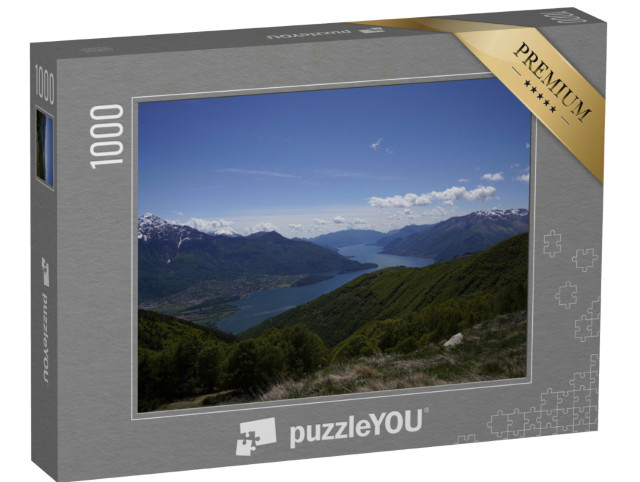 Puzzle 1000 Teile „Lago di Como, der italienischer See“