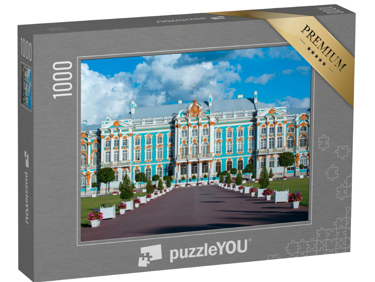 Puzzle 1000 Teile „Katharinenpalast von Zarskoje Selo, Sankt Petersburg, Russland“