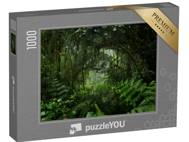 Puzzle 1000 Teile „Dschungel-Tunnel“