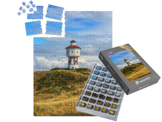 Puzzle „Leuchtturm auf der Insel Langeoog, Niedersachsen“ | SMART SORTED® 1000 Teile