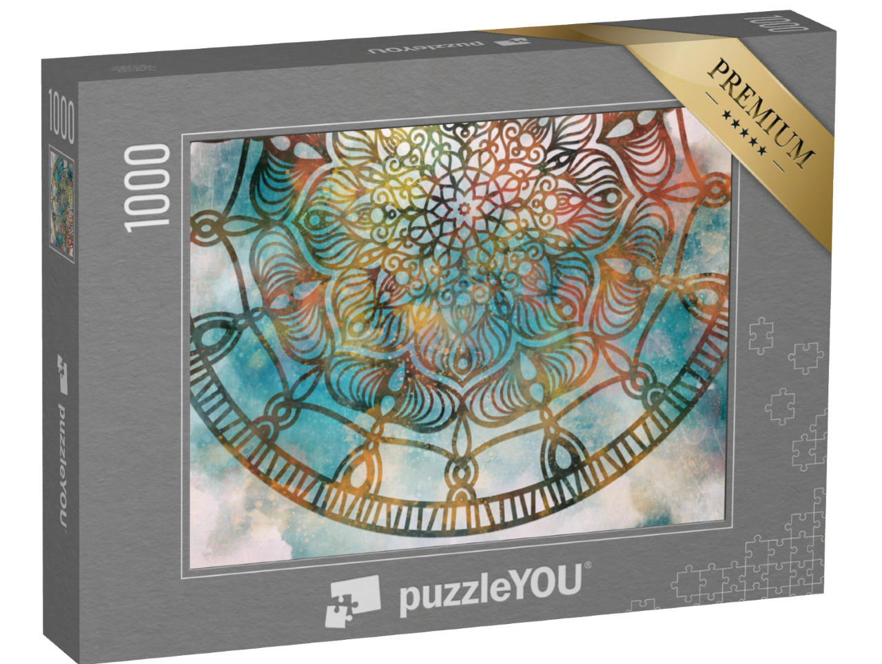 Puzzle 1000 Teile „Wunderschönes Mandala“