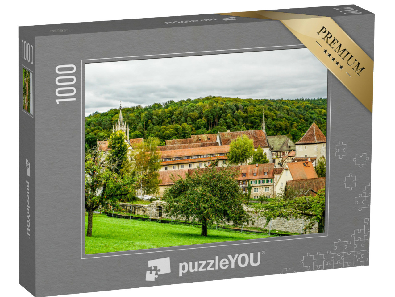 Puzzle 1000 Teile „Altes, wunderschönes Kloster Bebenhausen im Schönbuch“