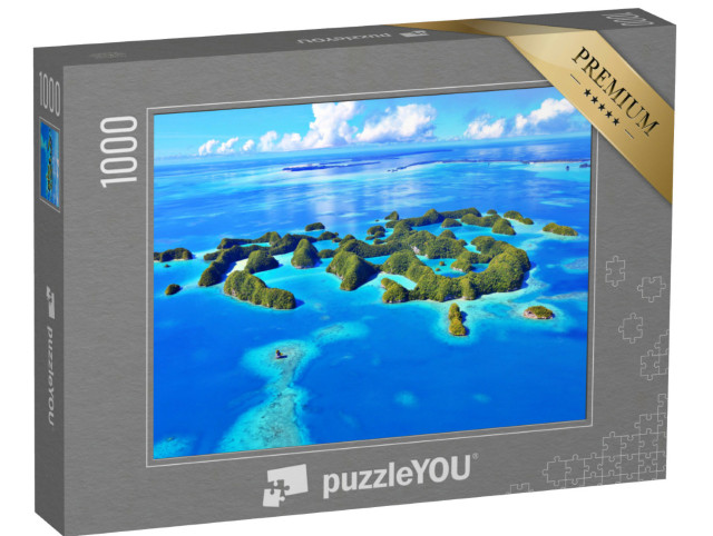 Puzzle 1000 Teile „Kleine Inseln, Meer und Bäume“