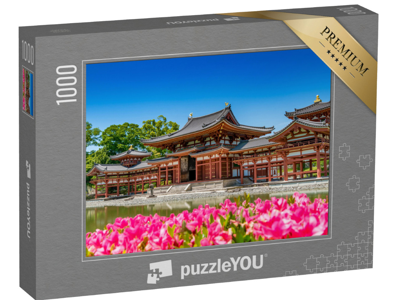 Puzzle 1000 Teile „Byodoin-Tempel, UNESCO-Weltkulturerbe, Kyoto, Japan“
