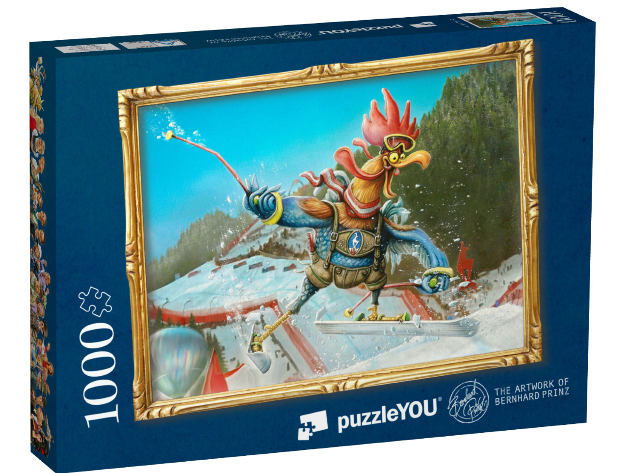 Puzzle 1000 Teile „Hahnenkamm-Rennen“