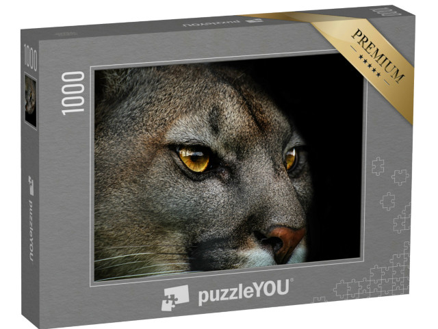 Puzzle 1000 Teile „Nahaufnahme eines Pumas“