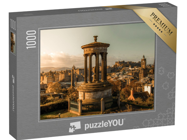 Puzzle 1000 Teile „Sonniger Herbsttag, Edinburgh“