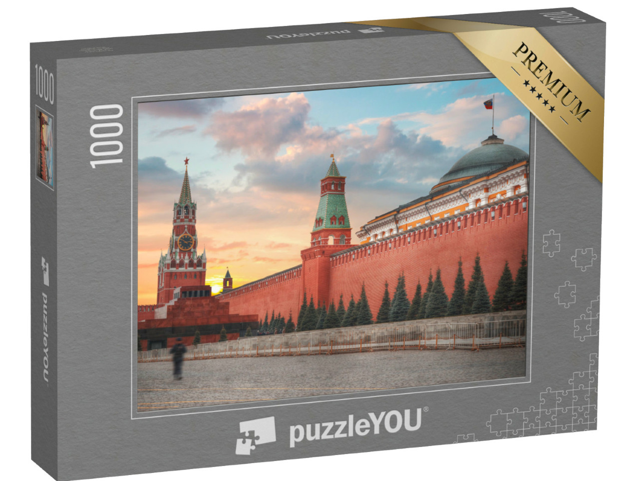 Puzzle 1000 Teile „Kreml, offizielle Residenz des Präsidenten der Russischen Föderation“