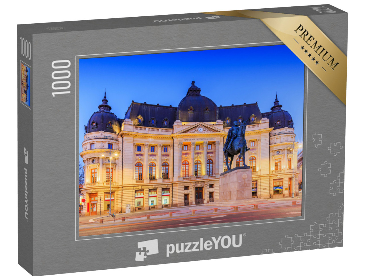Puzzle 1000 Teile „Zentrale Universitätsbibliothek von Bukarest, Rumänien“