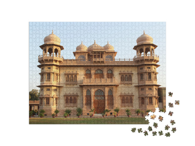 Puzzle 1000 Teile „Mohatta Palace, ein historischer Ort in Karachi“