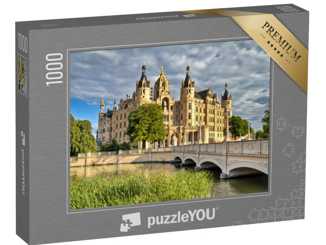 Puzzle 1000 Teile „Schweriner Schloss: Sitz der Landesregierung von Mecklenburg-Vorpommern“