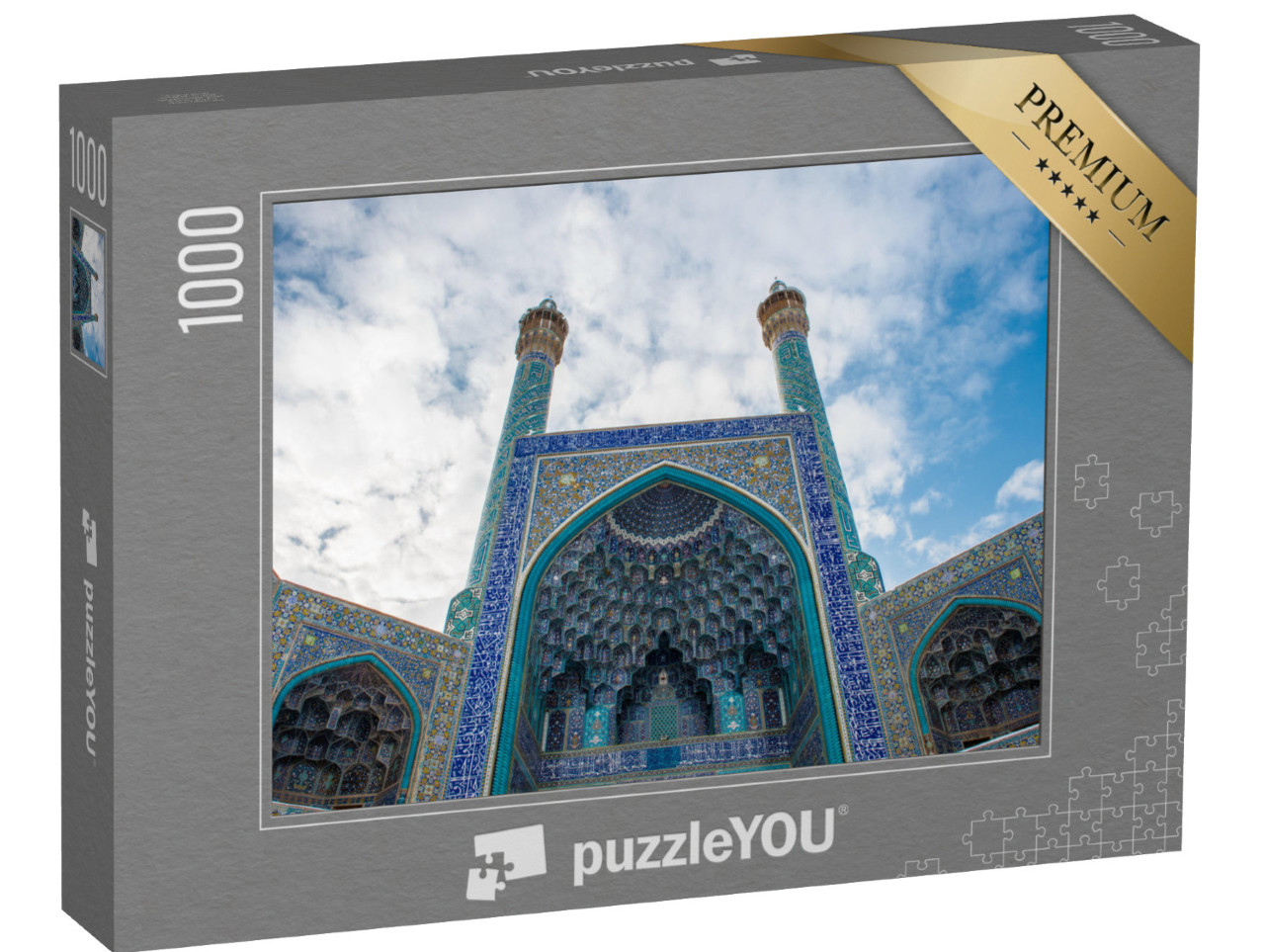 Puzzle 1000 Teile „Eingang zur Schah-Moschee in Isfahan, Iran“