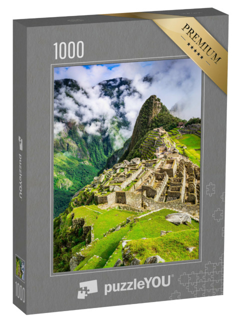 Puzzle 1000 Teile „Machu Picchu: Ruinen der Stadt des Inka-Reiches, Peru“
