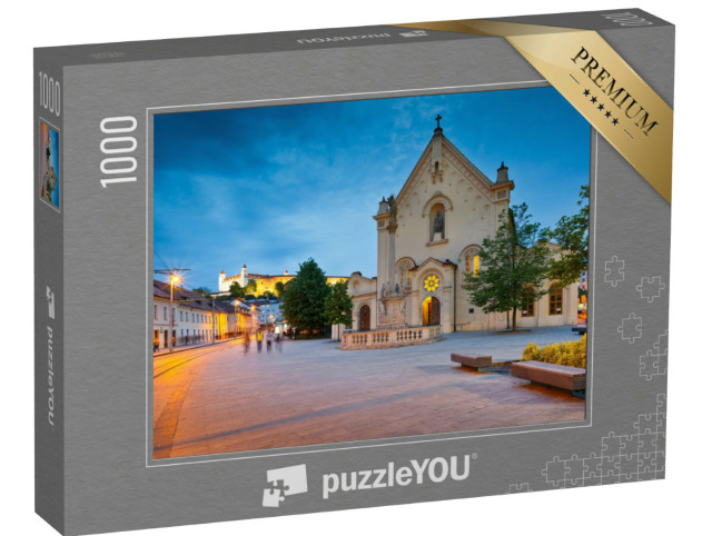 Puzzle 1000 Teile „Malerische Altstadt von Bratislava, Slowakei“