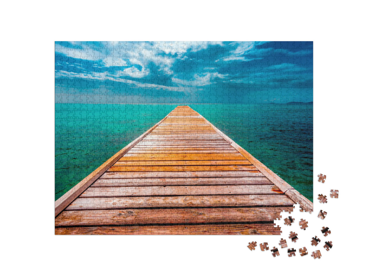 Puzzle 1000 Teile „Tropisches Paradies“