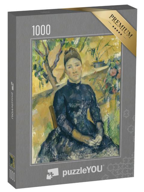Puzzle 1000 Teile „Paul Cézanne - Madame Cézanne im Konservatorium“