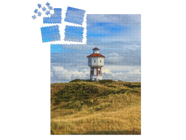 Puzzle „Leuchtturm auf der Insel Langeoog, Niedersachsen“ | SMART SORTED® 1000 Teile