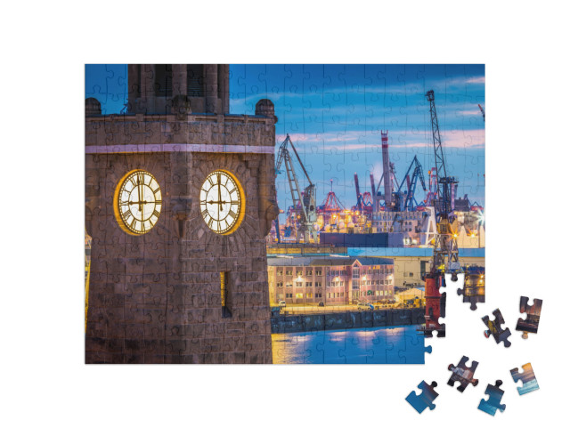 Puzzle 200 Teile „Hamburg“