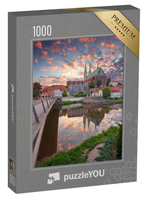 Puzzle 1000 Teile „Historische Innenstadt von Görlitz, Deutschland“