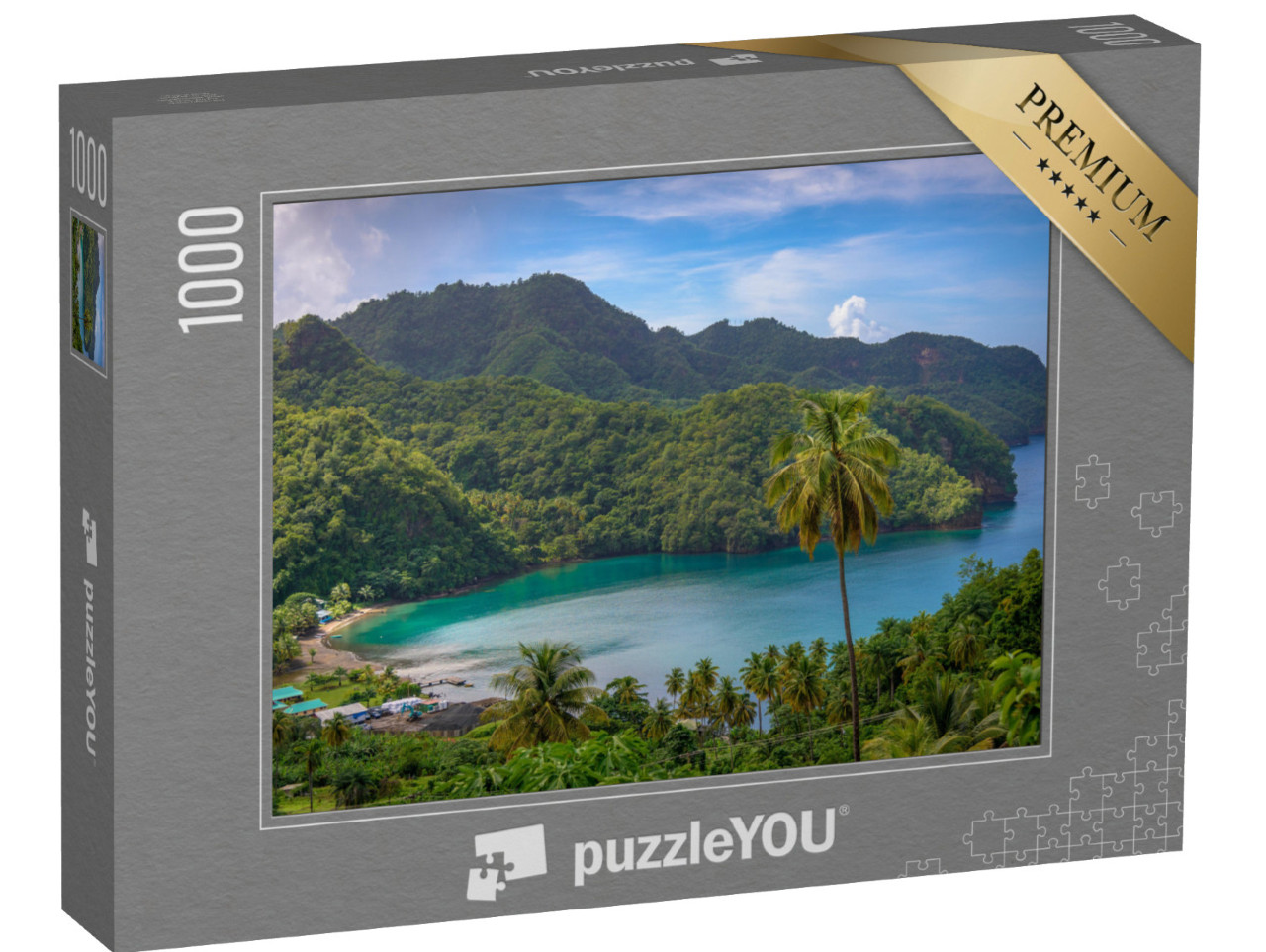 Puzzle 1000 Teile „St. Vincent und die Grenadinen, südliche Karibik“