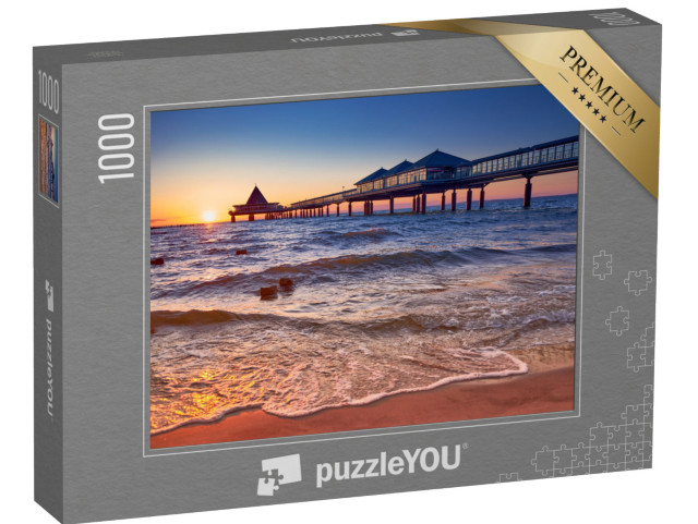 Puzzle 1000 Teile „Seebrücke von Heringsdorf auf der Insel Usedom“