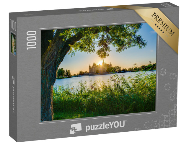 Puzzle 1000 Teile „Schweriner Schloss, Landeshauptstadt von Mecklenburg-Vorpommern“