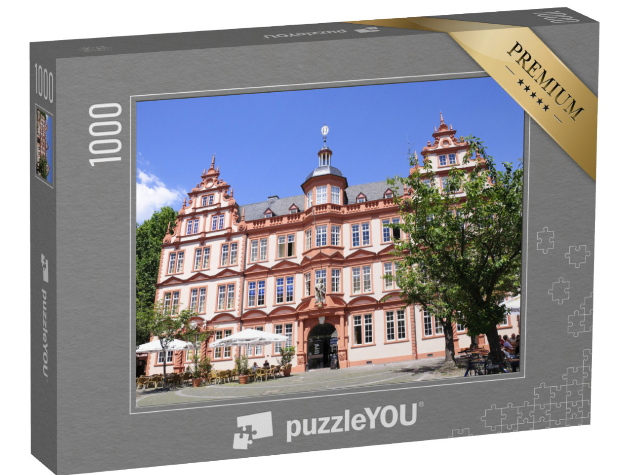 Puzzle 1000 Teile „Gutenberg-Museum in Mainz, Deutschland“