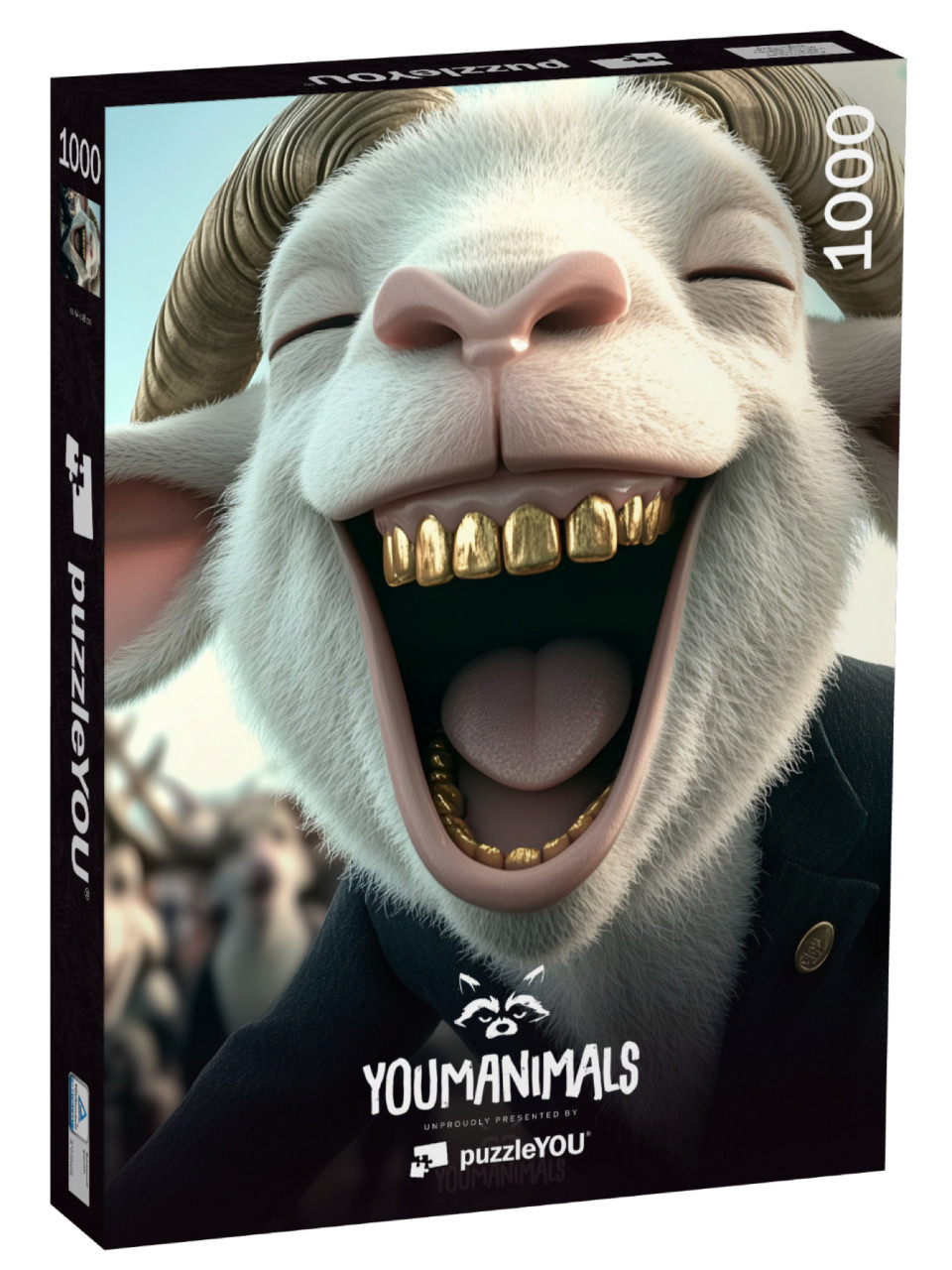 Puzzle 1000 Teile „YOUMANIMALS: Gordon“