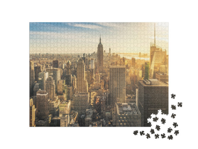 Puzzle 1000 Teile „Manhattan Skyline“