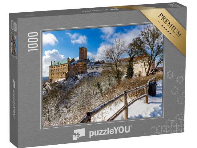 Puzzle 1000 Teile „Die Wartburg bei Eisenach im Thüringer Wald“