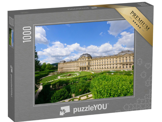 Puzzle 1000 Teile „Barocker Schlossbau in Würzburgs Innenstadt: die Residenz von Würzburg“